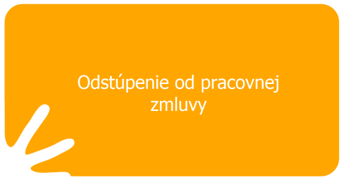Odstúpenie od pracovnej zmluvy