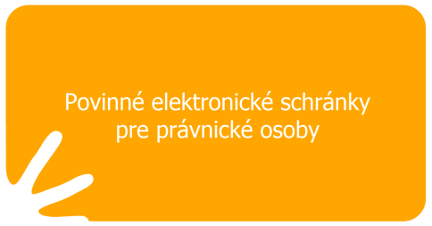 Povinné elektronické schránky pre právnické osoby