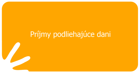 Príjmy podliehajúce dani