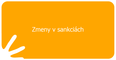 Zmeny v sankciách